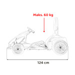 Elektrická Kára Fast 3 Drift - čierna